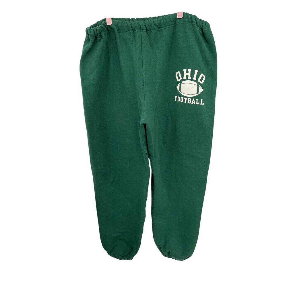 Vintage Russell Athletic Ohio University Football Sweatpants Made In USA 4XL
